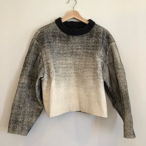Super rare! Proenza Schouler LEATHER sweater